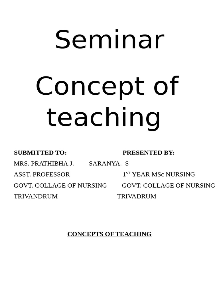 Teaching - Learning Mine | PDF | Learning | Teachers