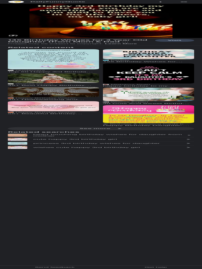 Searchq Birthday+Wishes+for+3+Years+Baby+Girl&Rlz 1CDGOYI EnUS775US775 ...