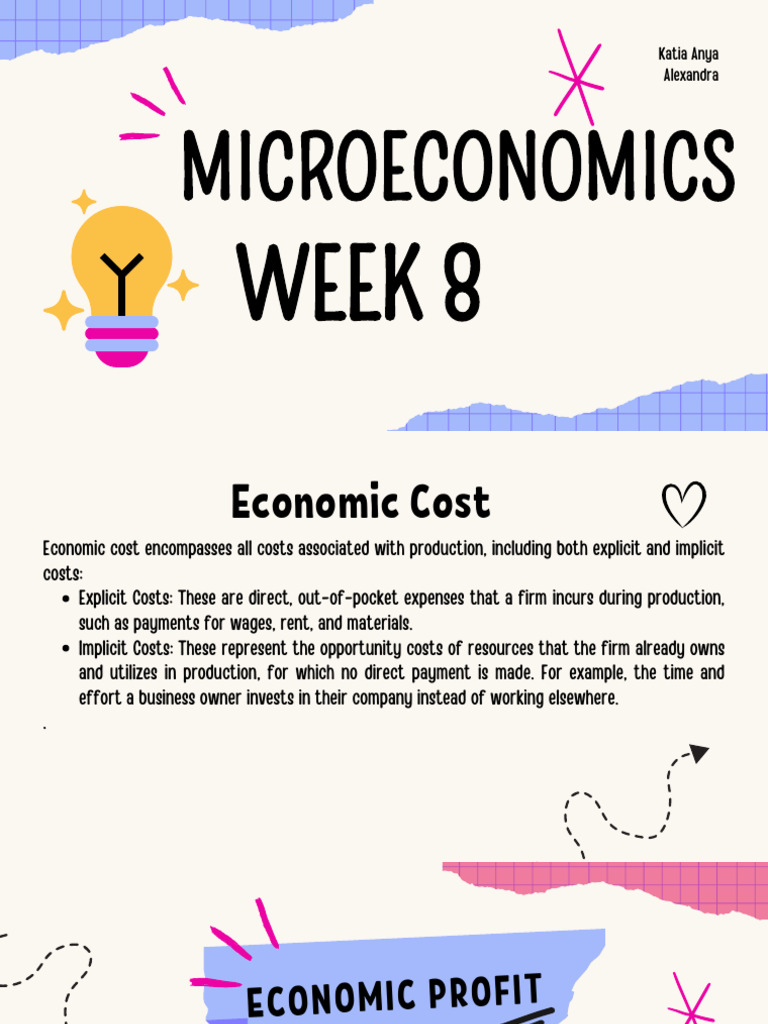 Economic Cost | PDF | Marginal Cost | Opportunity Cost