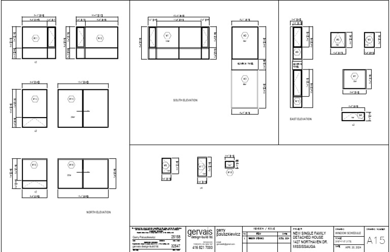 Window Schedule for Detached House | PDF