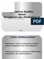 Kemahiran Berfikir Dalam