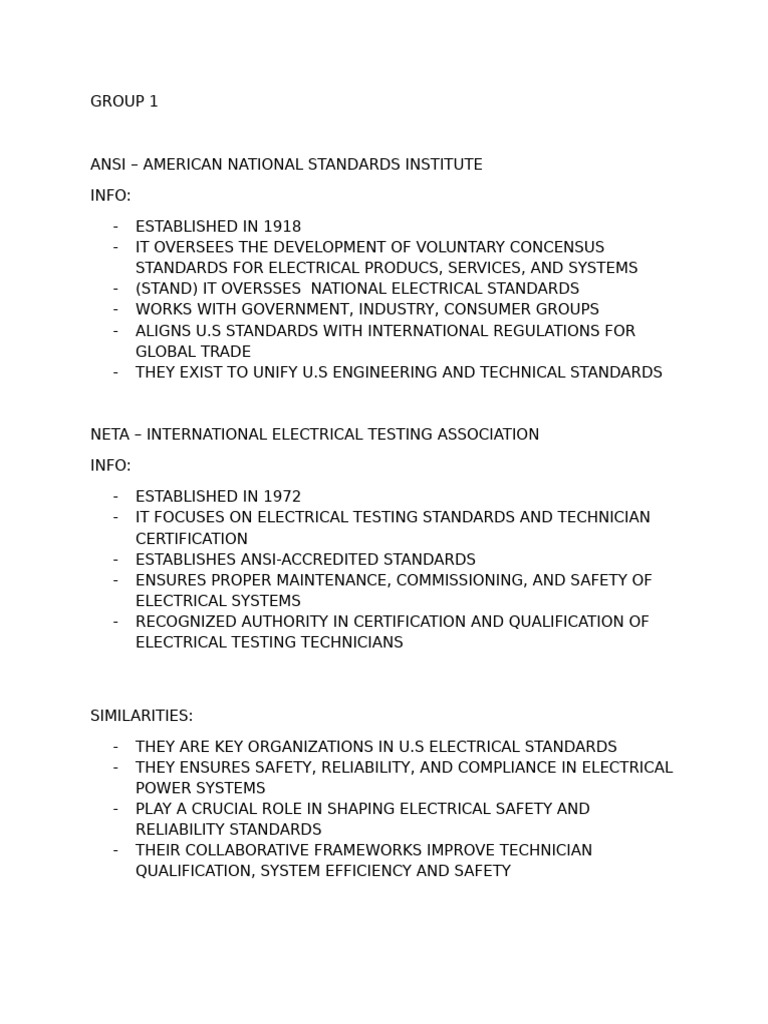 Chapter 1 8 | PDF | International Electrotechnical Commission | Electricity