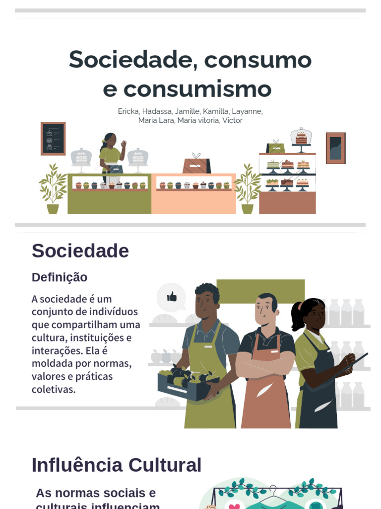 Sociedade, Consumo e Consumismo. - 20240924 - 062242 - 0000 | PDF ...