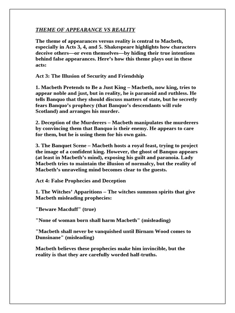 ENG 2 | PDF | Macbeth | Shakespearean Tragedies