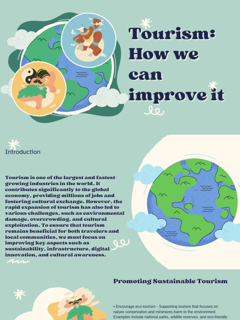 Enhancing Sustainable Tourism Practices | PDF | Tourism | Economies