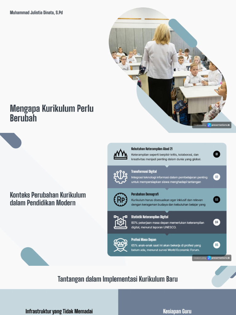 Mengapa Kurikulum Perlu Berubah | PDF