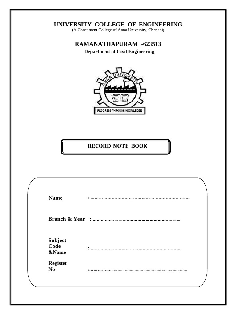 Civil lab frontpage pdf
