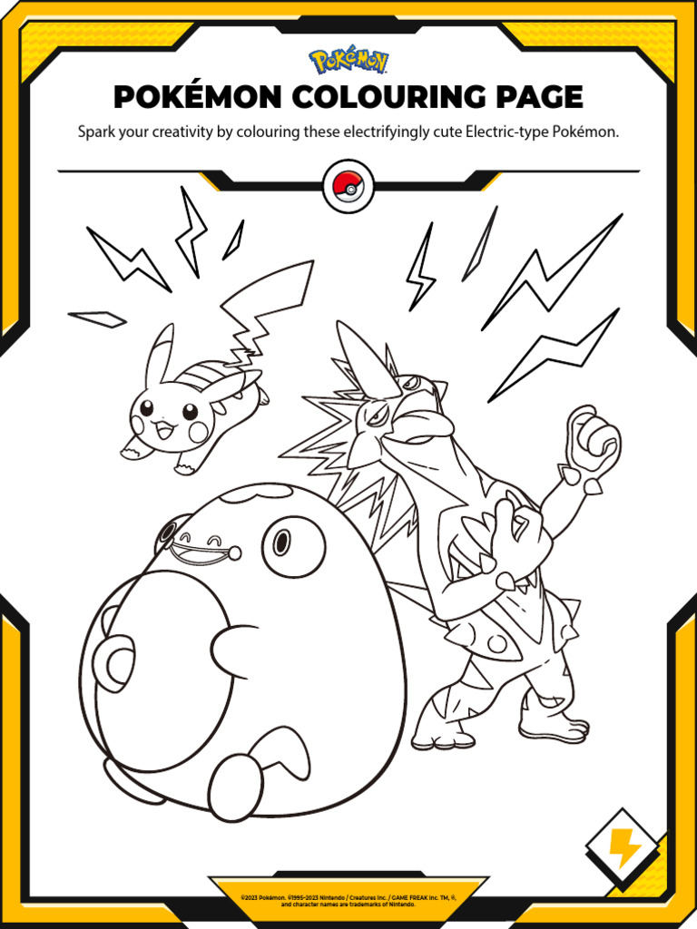 Coloring Page Electric 2 Uk | PDF