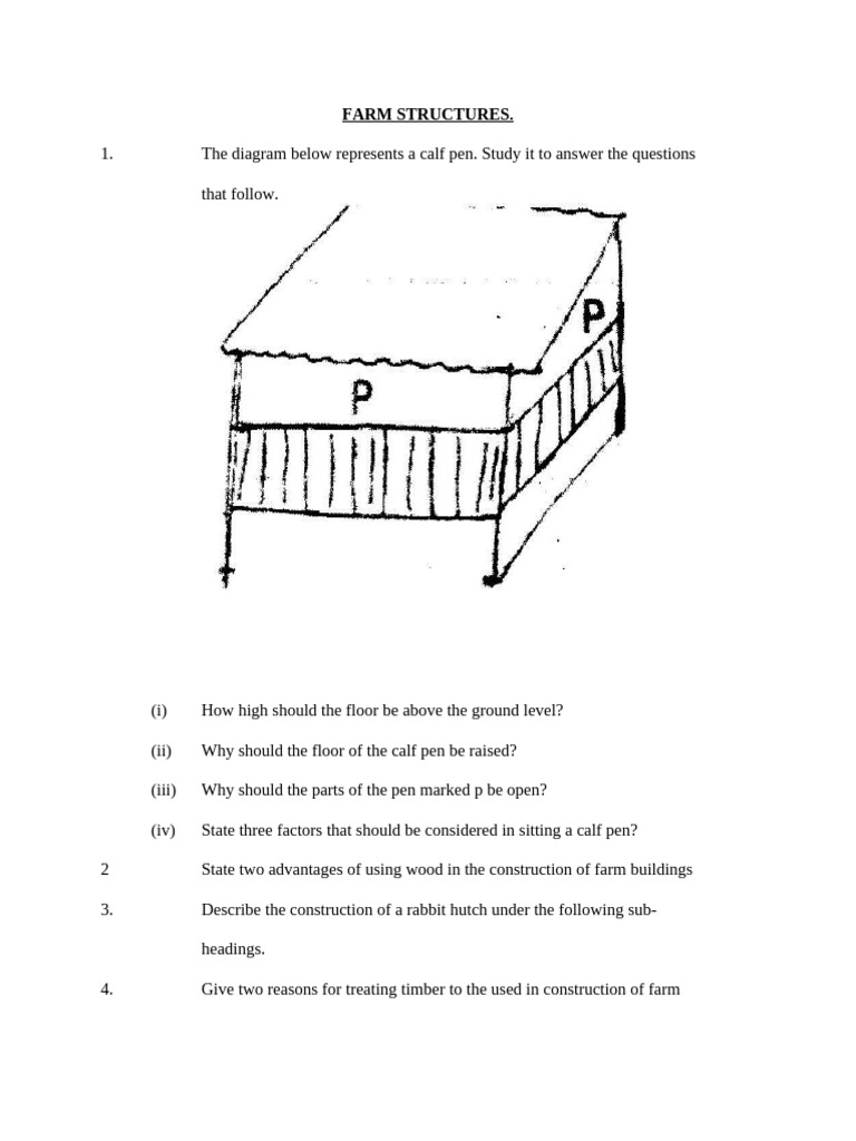 JSS2 Guide to Farm Structures | PDF | Concrete