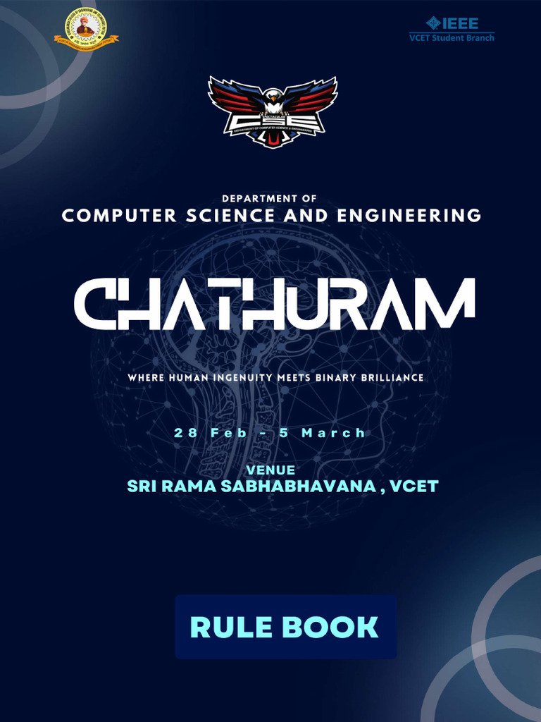 Chatur Am Rulebook | PDF