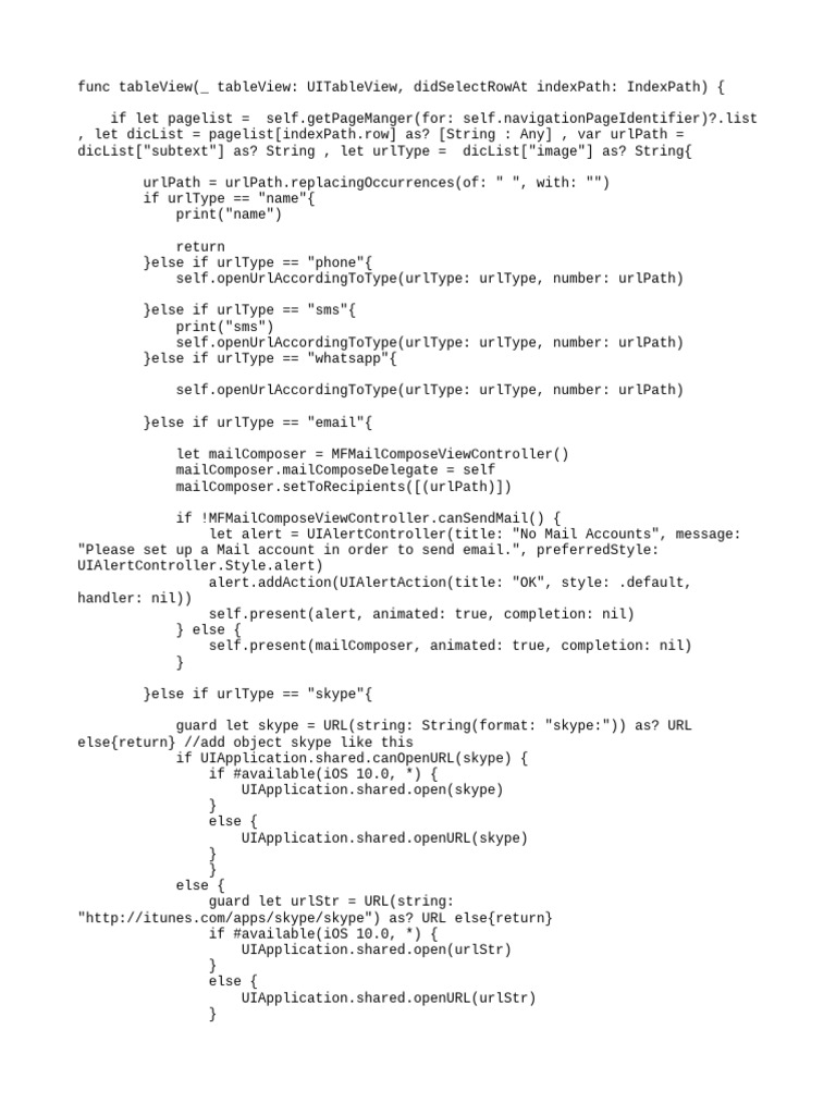 Handle Table View Selection in iOS | PDF | Computer Mediated ...