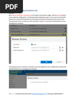 Backup and Restore FortiManager Guide | PDF | Backup | Command Line ...