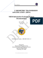 FBI Electronic Biometric Transmission Specification