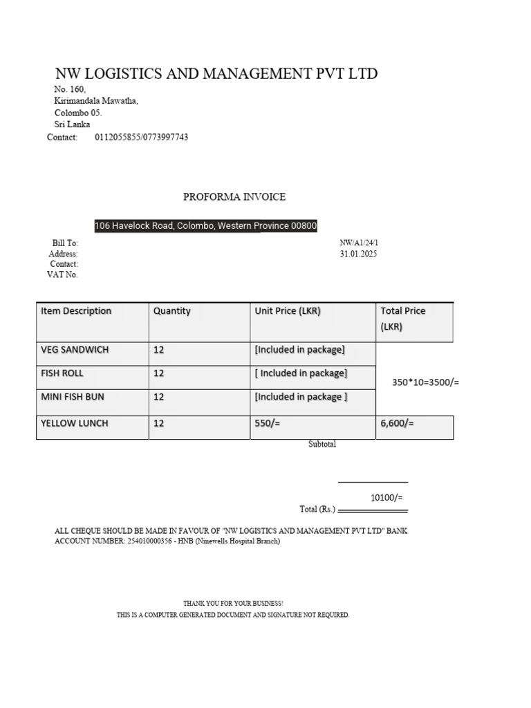 INVOCE | PDF