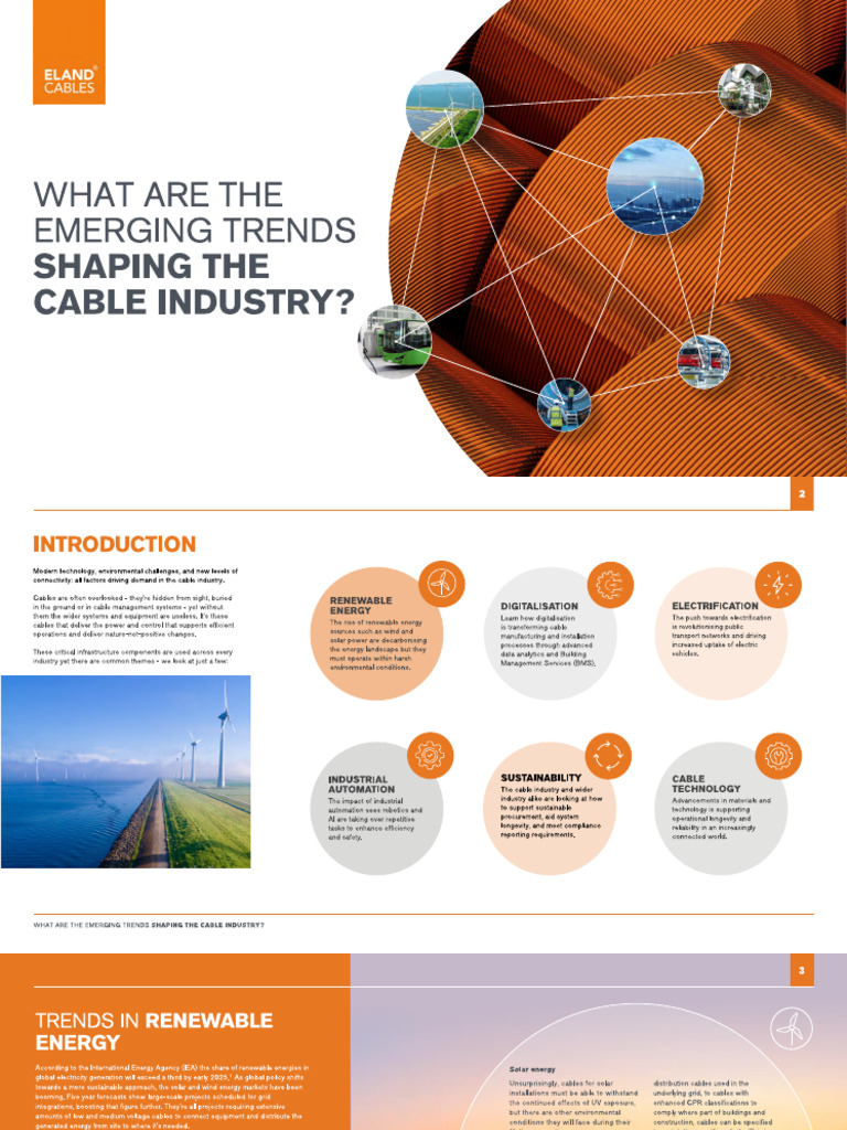 Emerging Trends in The Cable Industry - Ebook - Final | PDF