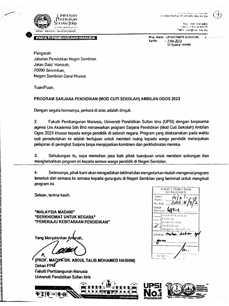 Progam Sarjana Pendidikan | PDF