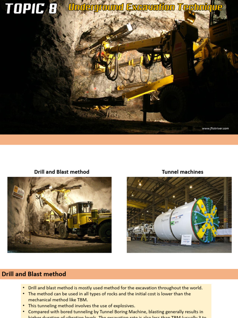 Underground Mining Techniques Explained | PDF | Tunnel