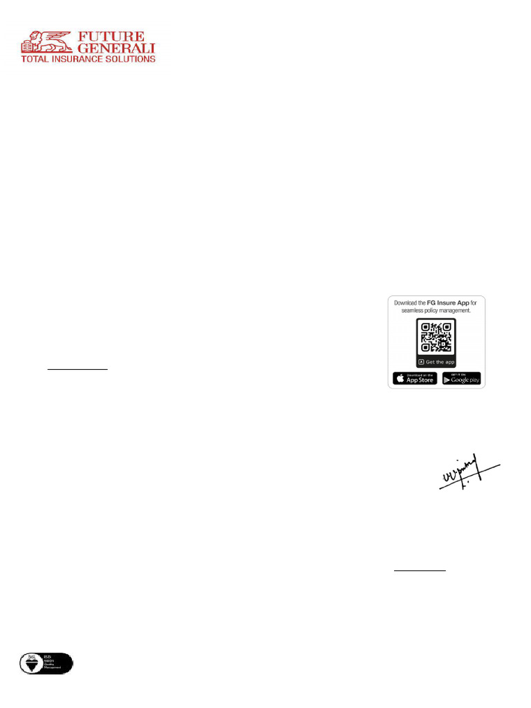 Fha Policy Schedulepolicy3040374610092024 | PDF | Insurance