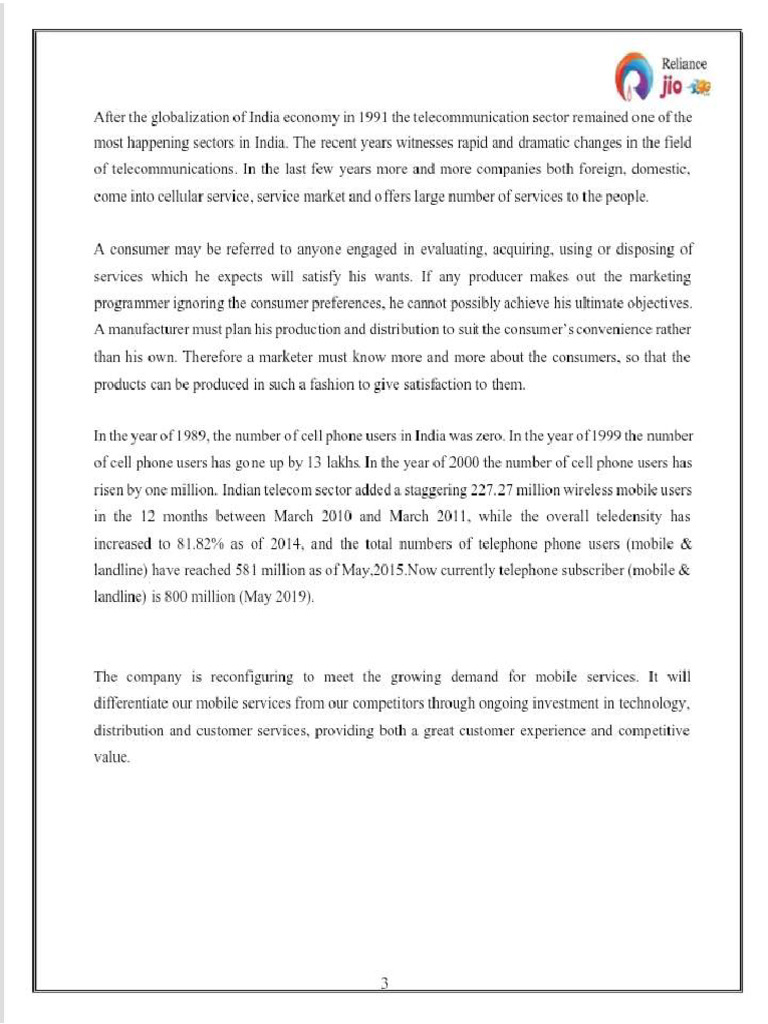Reliance | PDF