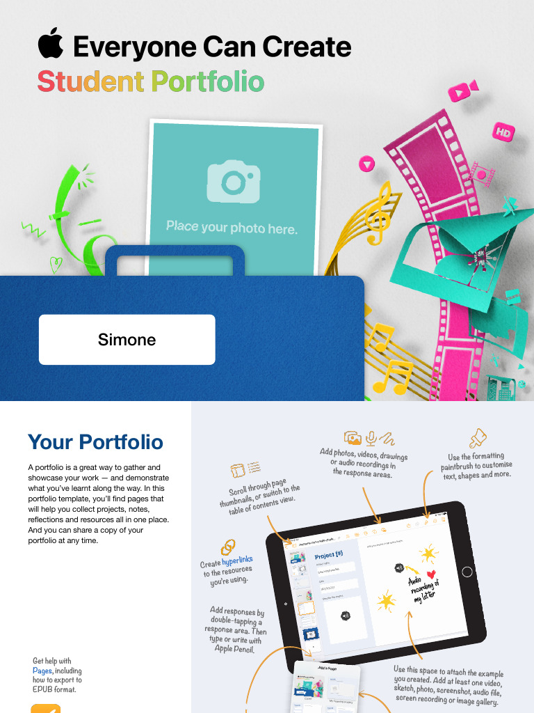 Student Portfolio Creation Guide | PDF