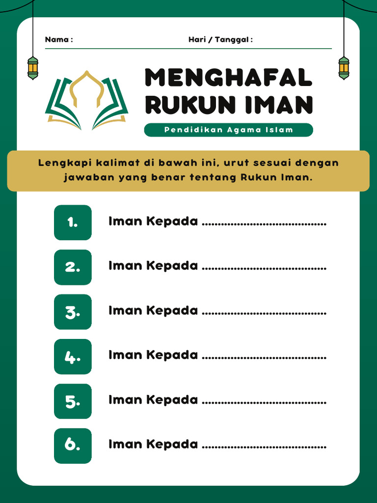 Rukun Iman | PDF