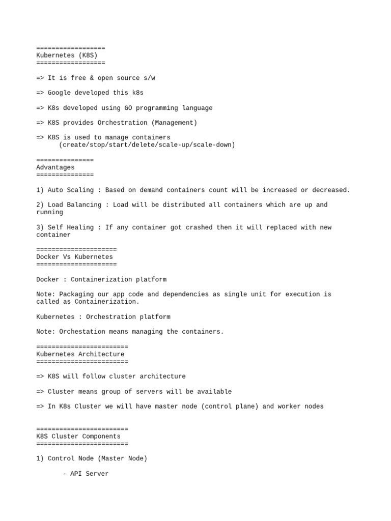 21 kubernetes notes pdf computer engineering system software