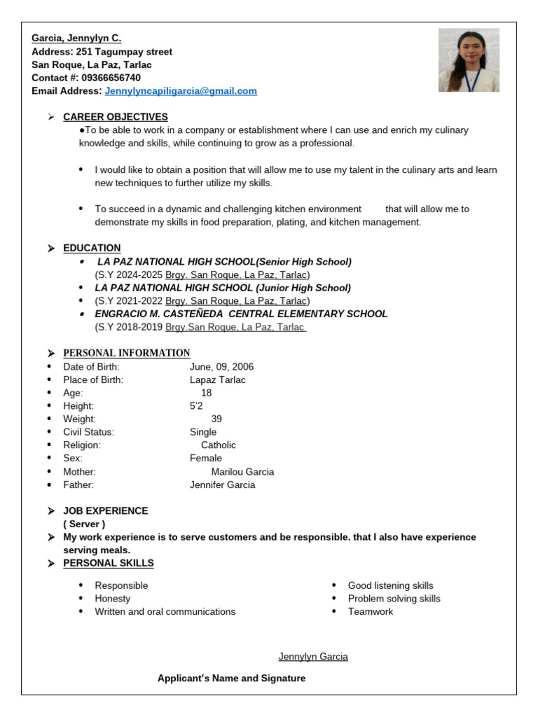 Resume Lyn. | PDF