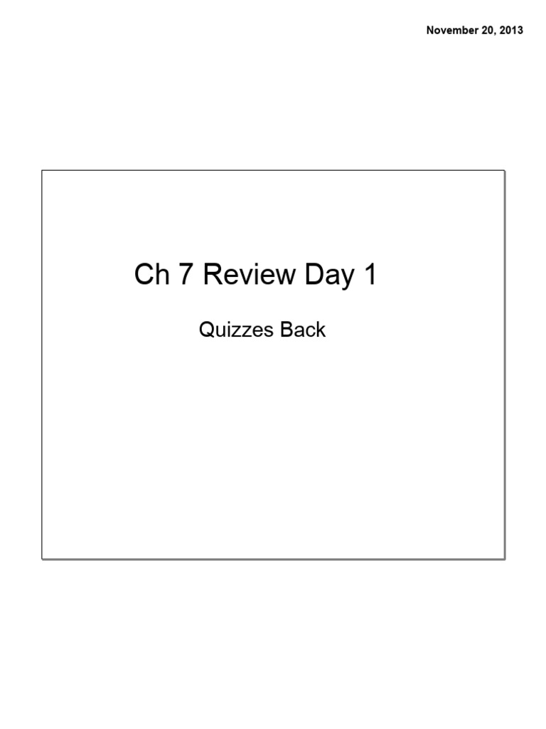 ch 7 review day 1 | PDF