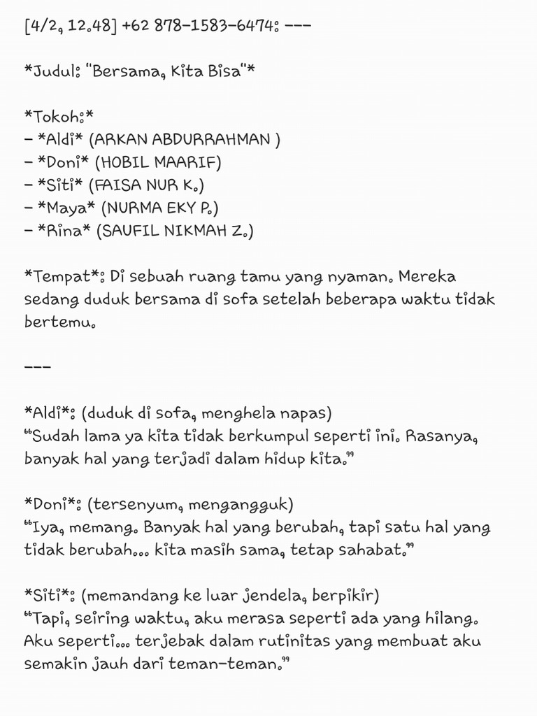 Dramatic Reading | PDF