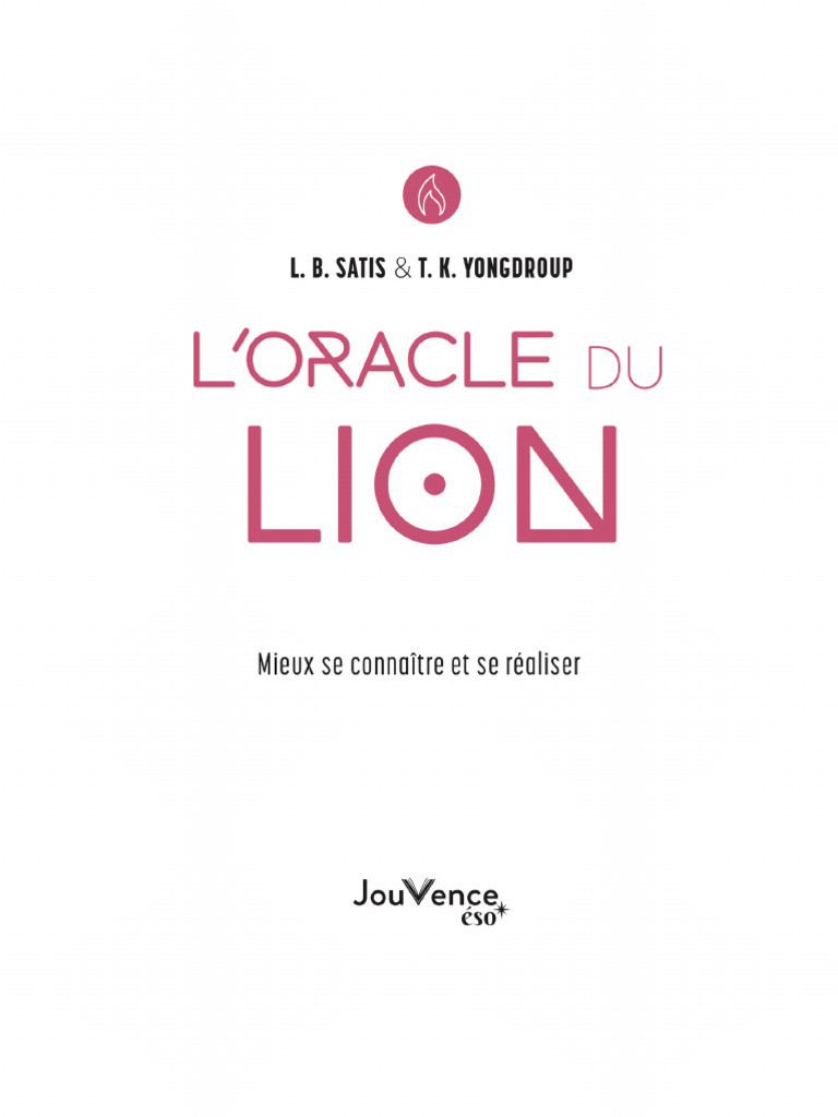 L'Oracle Des Lions | PDF