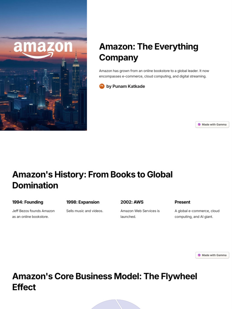 Amazon The Everything Company | PDF | Amazon Web Services | Economies