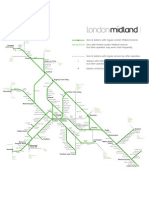 London Midland Route Map