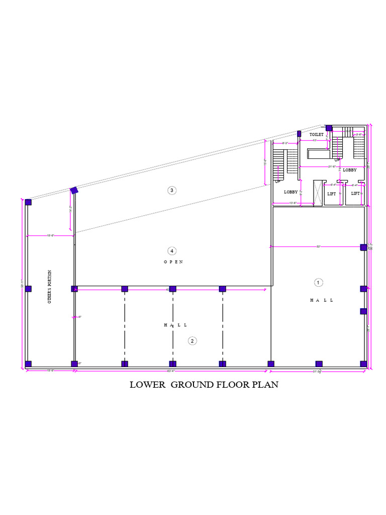 Lower Ground Floor Plan G.. | PDF