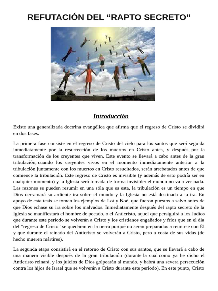 Refutación Del 