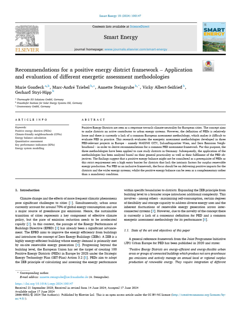 Recommendations For A PED Framework | PDF | Efficient Energy Use | Wind ...