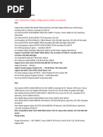 Yamaha Motorcycle Paint Codes Chart | PDF | Vision | Color