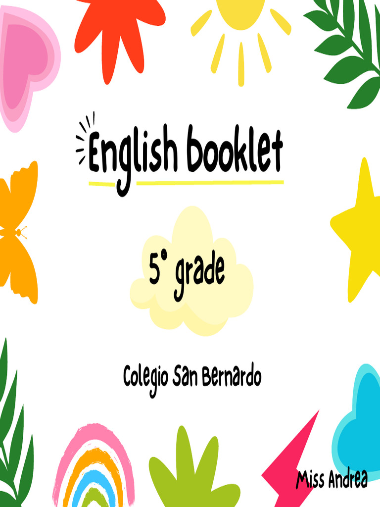 English Booklet 5 | PDF