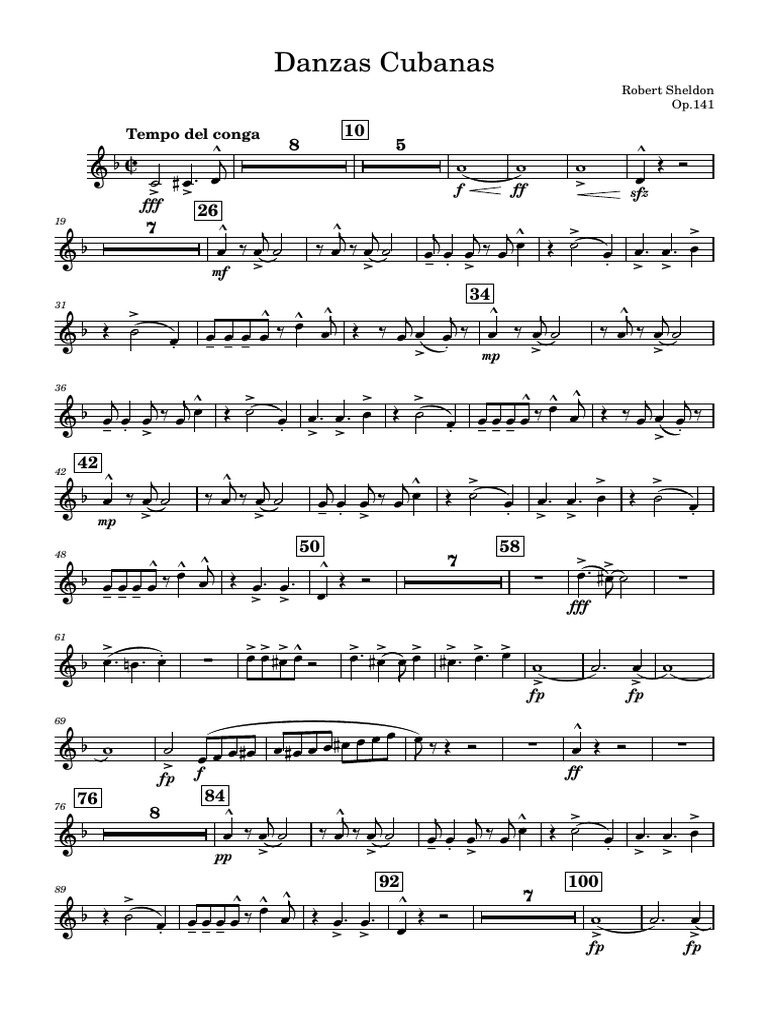 Danzas Cubanas | PDF