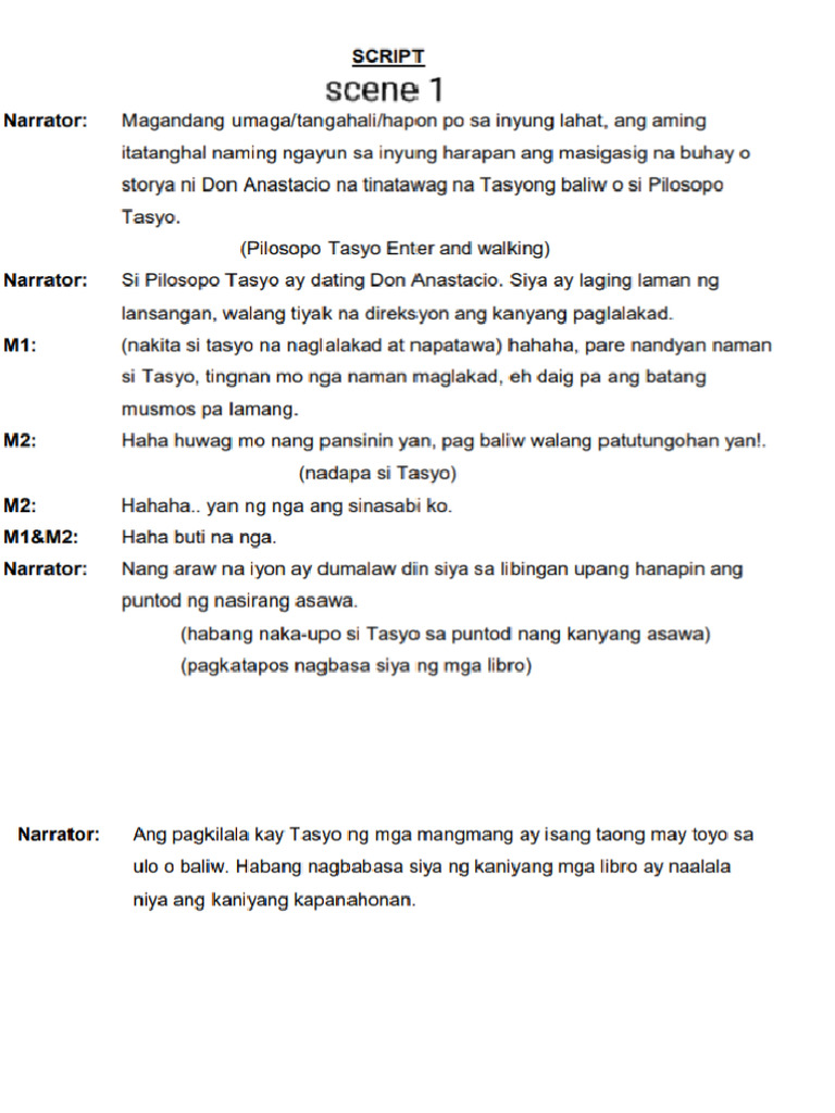 Kabanata 14 (Script) | PDF