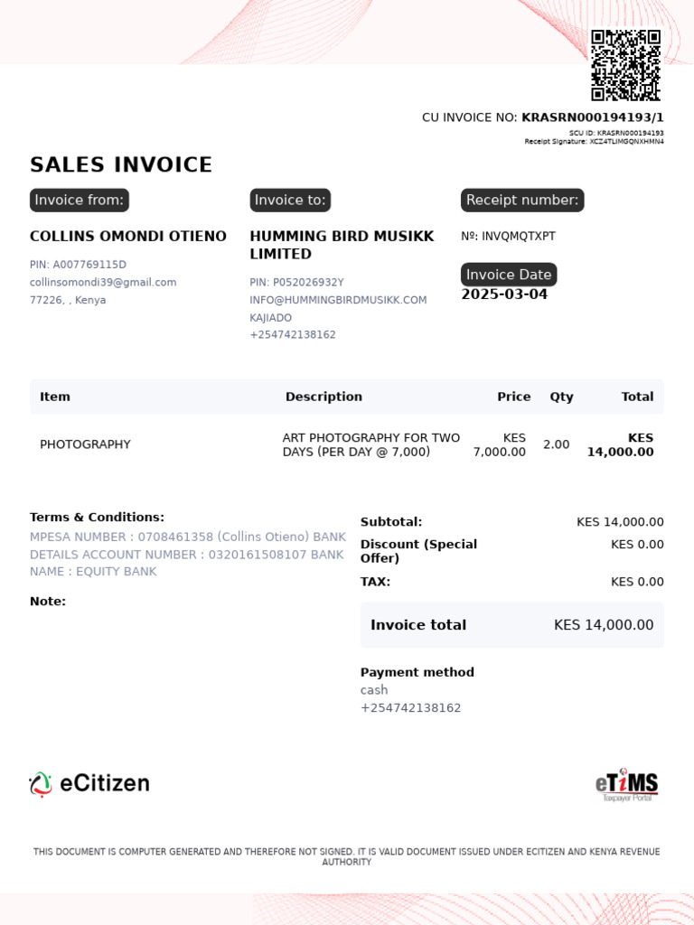INVQMQTXPT | PDF | Invoice | Receipt