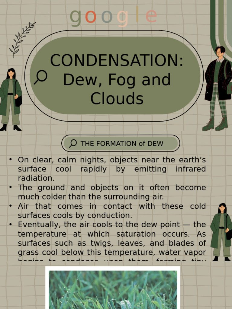 Understanding Dew, Fog, and Clouds | PDF | Cloud | Atmosphere Of Earth