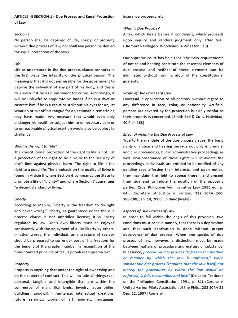 Bill of Rights NOTES | PDF | Search Warrant | Search And Seizure