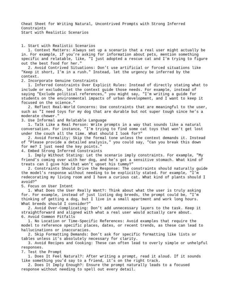 Crafting Dog Prompts with Context | PDF | Dogs | Information