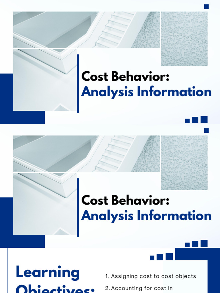 3 Cost Behavior Analysis Information | PDF | Regression Analysis | Business