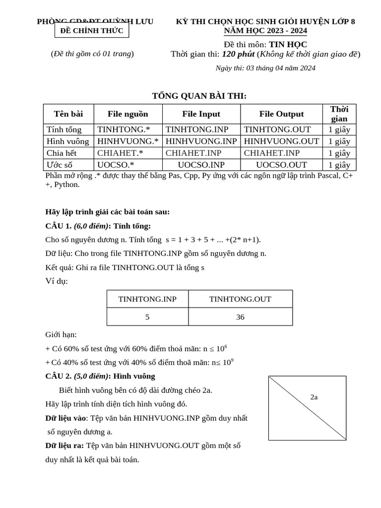 Tin Hoc | PDF