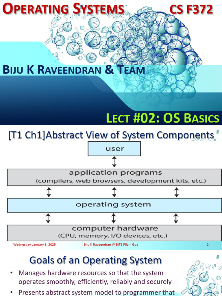 Operating System Basics Overview | PDF | Operating System | Input/Output