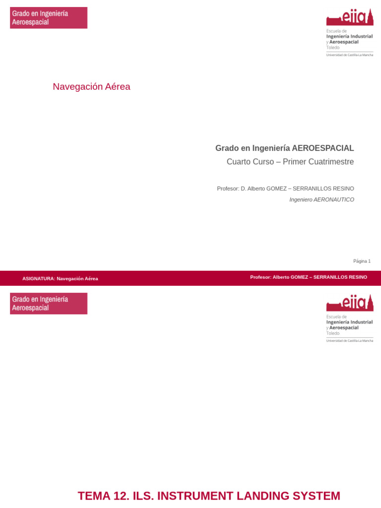 Características del Localizador ILS | PDF | Ingeniería en ...