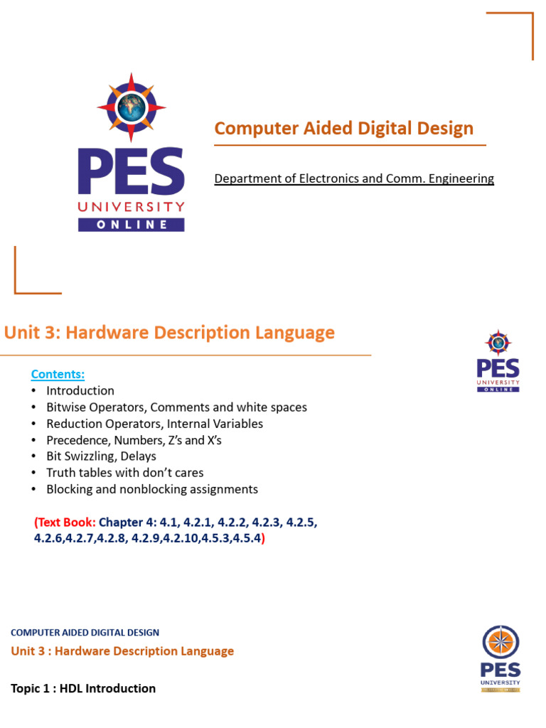 Hardware Description Language Overview | PDF | Hardware Description ...