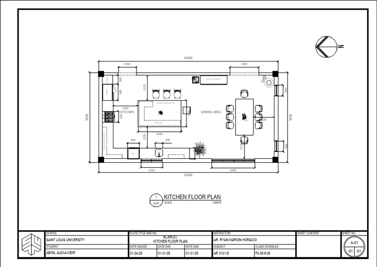 PL-PR-01 - Kitchen Layout | PDF | Room | Kitchen