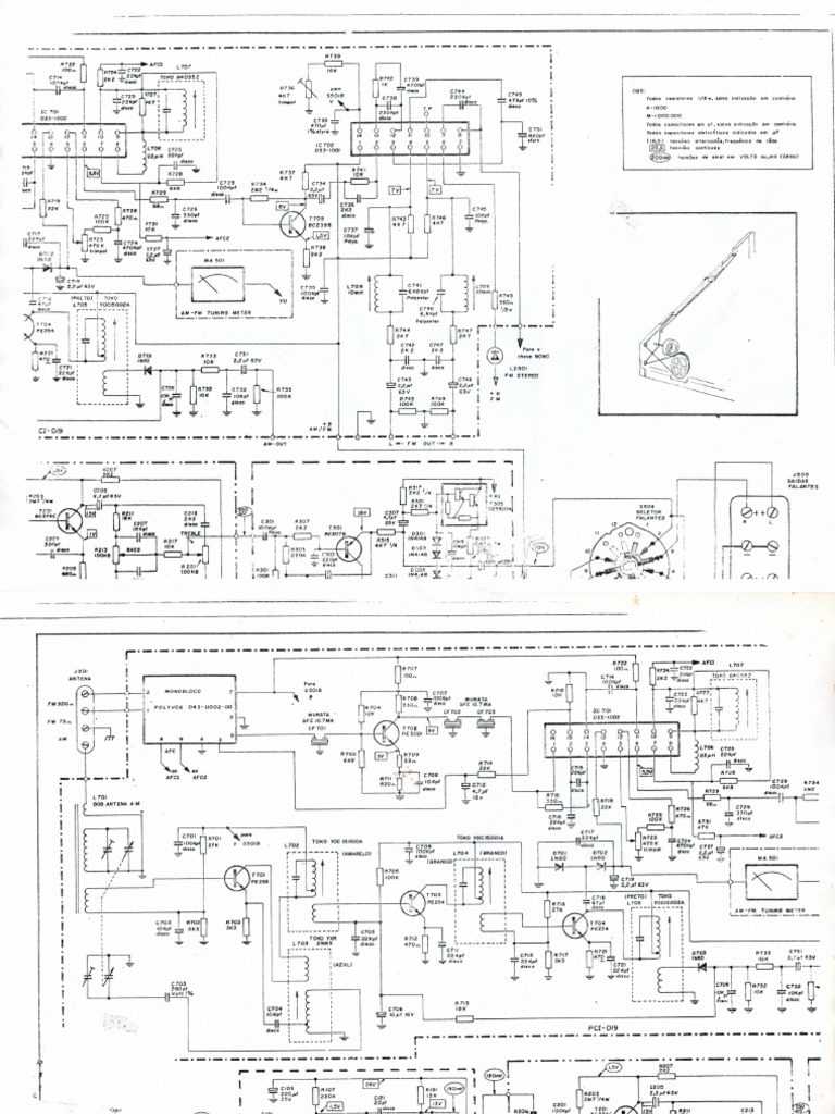 Polyvox PR 1500 Schematic+(Hi Res) | PDF
